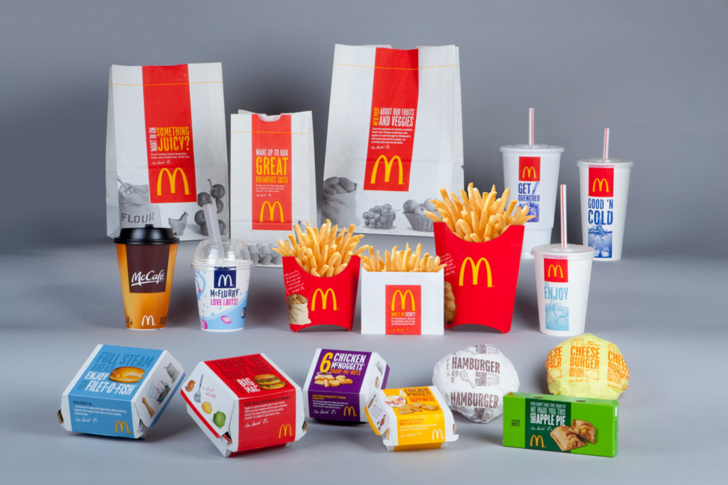 McDonald's packaging