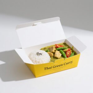 Printed Ready-to-Eat Meal Packaging Boxes Custom Folding Carton Wholesale Factory China