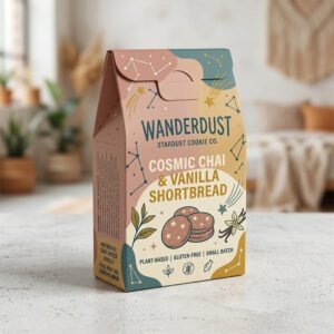 Custom Printed Cookie Packaging Boxes Food Grade Folding Carton Biscuit Box Manufacturer OEM Wholesale Supplier